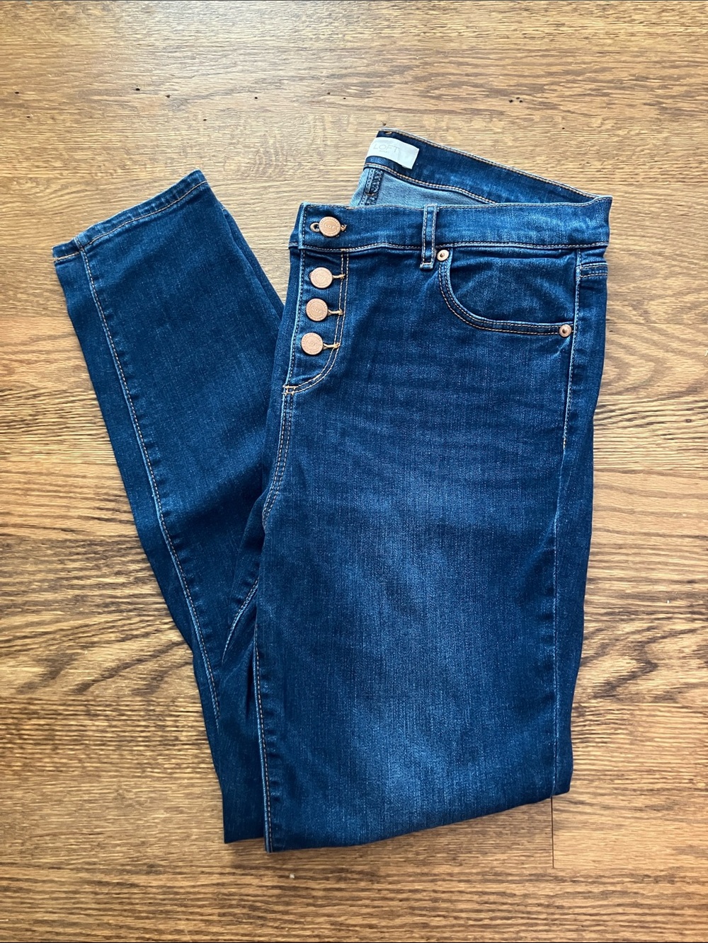 LOFT Modern Skinny High Rise Jeans Size 10